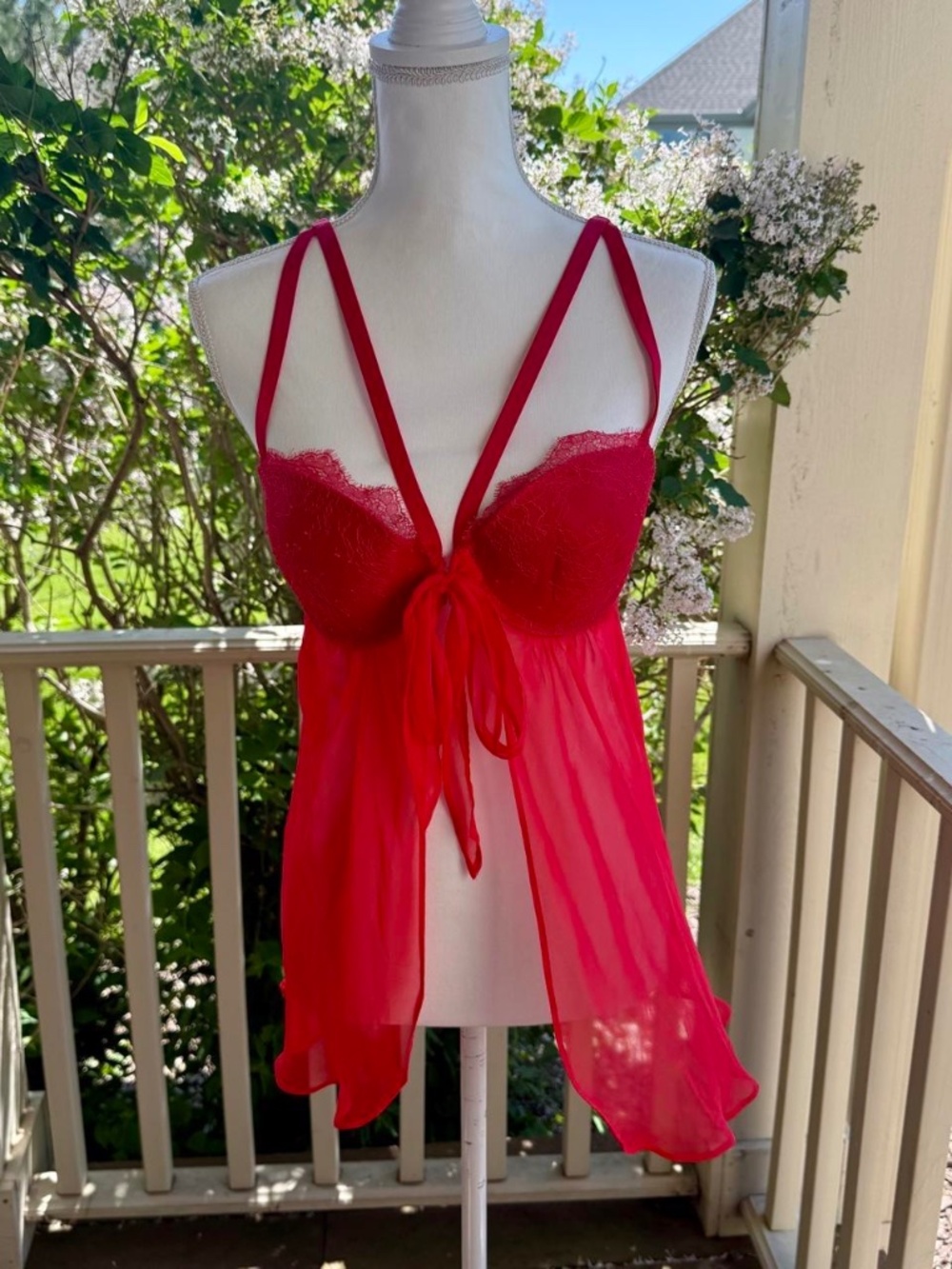 Victoria’s Secret Red Lingerie Babydoll